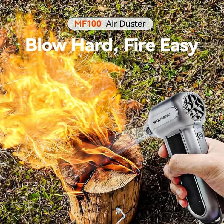 WOLFBOX MF100 Compressed Air Duster