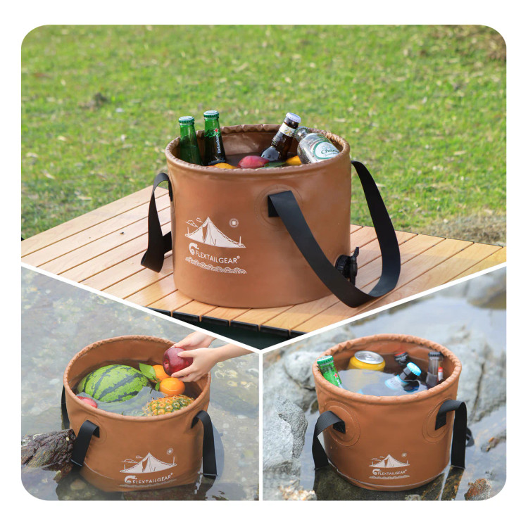 Foldable Waterproof Round Camping Bucket