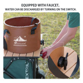 Foldable Waterproof Round Camping Bucket